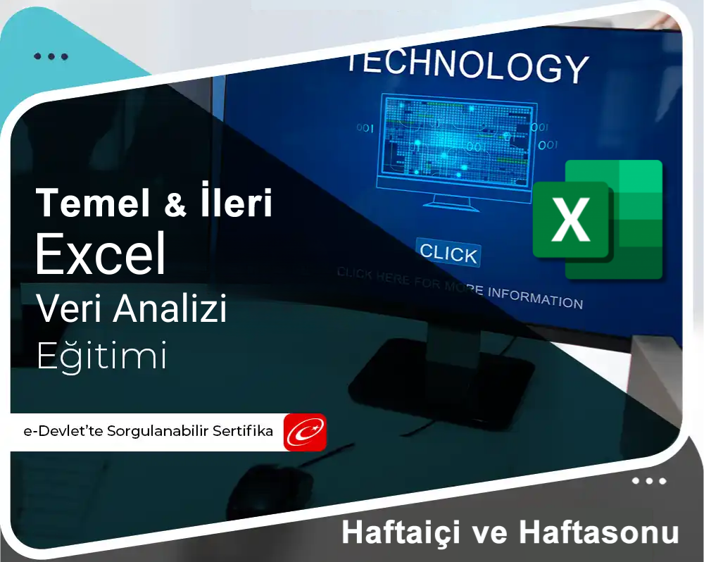 Temelden İleriye Excel Eğitimi - Veri Analizi